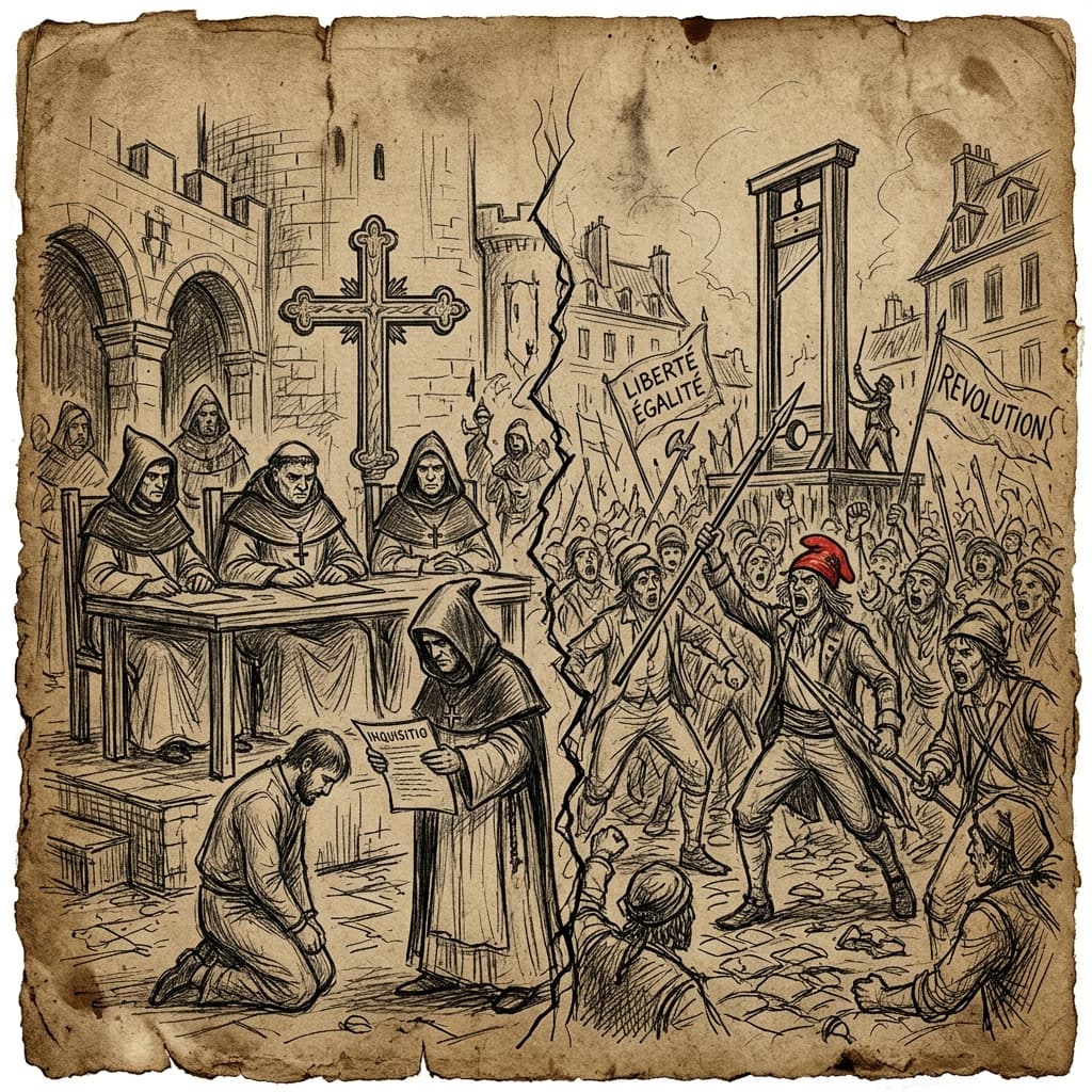 La Mentira Histórica del Iluminismo: El Judicium de la Santa Inquisición Frente al Terror de la Revolución Francesa (Parte 1)